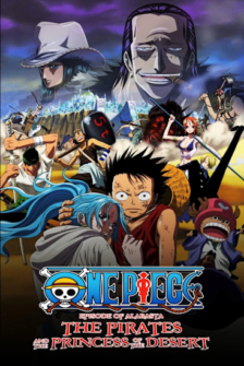 One Piece - Abenteuer in Alabasta: Die Wüstenprinzessin