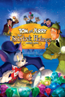 Tom und Jerry als Sherlock Holmes und Dr. Watson