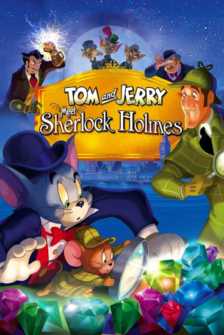Tom und Jerry als Sherlock Holmes und Dr. Watson